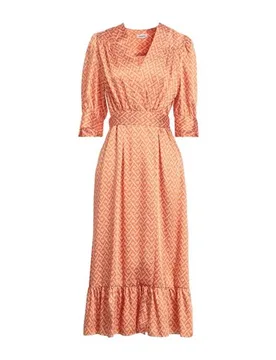Midi-Kleid Damen Pfirsich 38 Damen - Sandro - FashionsVida