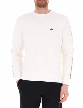 Lacoste Felpa in cotone PANNA 4 - Lacoste - FashionsVida