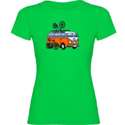 Maglietta A Maniche Corte Hippie Van Mtb Light Green