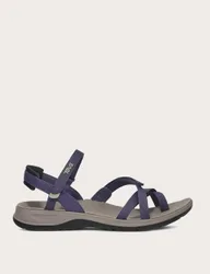 Ankle Strap Flat Sandals Magenta female