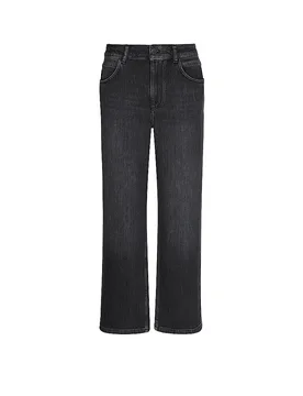 Jeans Straight Fit negro 36 - LANIUS - FashionsVida
