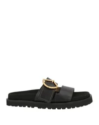 Sandalias Mujer Negro 36.5 Mujer