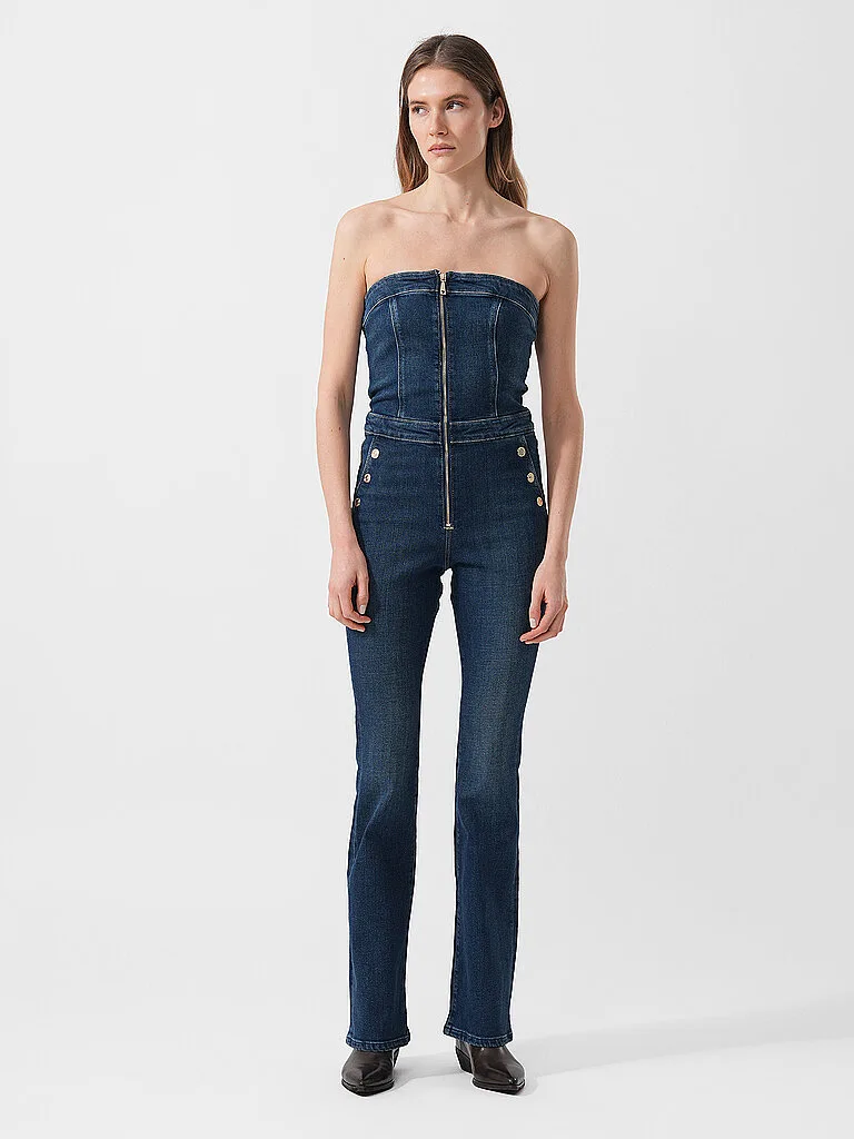 Combinaison Évasée VALE bleu marine 29 - Guess - FashionsVida