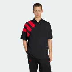 MAGLIA ADICOLOR BLOCKED XS Black / Better Scarlet