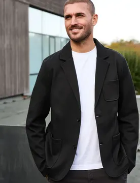 Street One Sakko mit Struktur male Schwarz