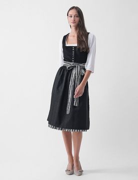 Dirndl TIFFANY schwarz 40 damen