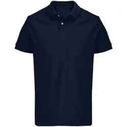 Unisex Adult Pacific Pique Twin Needle Stitch Polo Shirt (French Navy) - Size Medium