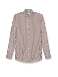 Hemd Slim Fit hellbraun 37 herren