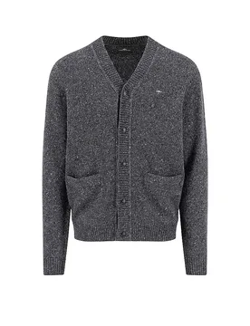 Fynch-Hatton Cardigan grigio M - Fynch-Hatton - FashionsVida