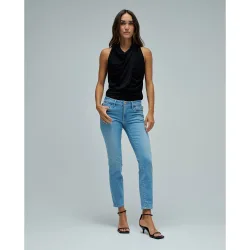 Vaqueros wonder push up cropped skinny de mujer