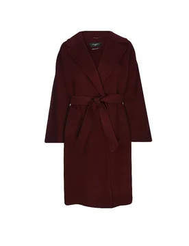 Abrigo de lana WKDCIVADA rojo oscuro 40 - Max Mara - FashionsVida