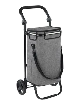 Einkaufstrolley "Thermo & Comfort" schwarz grau - Maximex - FashionsVida