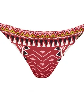 Braga de bikini de la colección pasarela con lazo para ajustar y estampado posicionado ankara - Dolores Cortés - FashionsVida