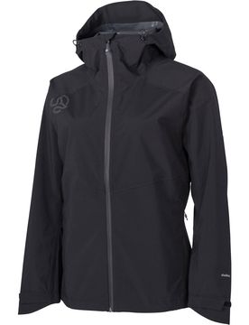 Valdur chaqueta impermeable mujer Negro (XS)