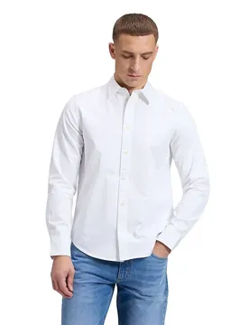 Chemise à Manches Longues 112386385 Regular Fit Bright White 2XL