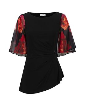 Blusenshirt schwarz 42 damen