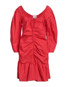 Minivestido Mujer Rojo 36 Mujer - Ganni - FashionsVida