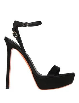 Sandale Damen Schwarz 37,41 Damen - Santoni - FashionsVida