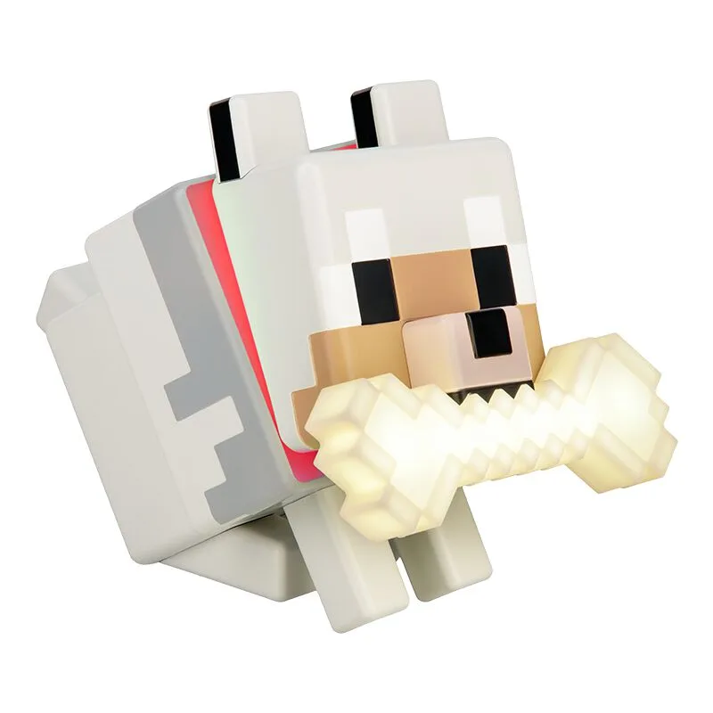 Gaming Lampe - Wolf GloBuddies Light - multicolor - None - unisex - Minecraft - FashionsVida