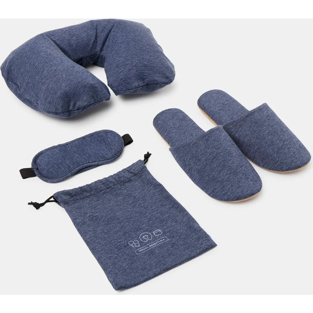 Set viaje comfort zapatillas, antifaz, almohada L - El Corte Inglés - FashionsVida