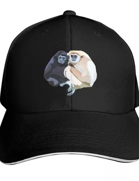 H is for Hoolock Gibbon Baseball Cap New In Hat Big Size Hat Thermal Visor custom Hat Men's Women's - Aliexpress - FashionsVida