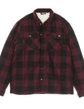 Camicia Imbottita Uomo Sherpa Lined Sacramento Maroon