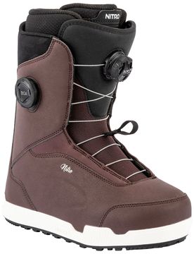 Snowboard Boots Scala Boa Port für Damen aus Wolle Größe 41 1/3 Bordeaux