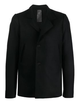 Blazer doppiopetto in cotone lana
