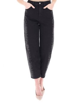 LIU JO Jeans con strass NERO 29