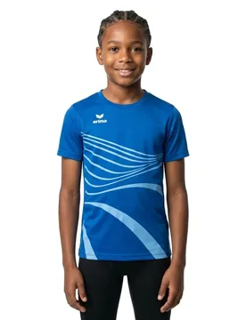 Maglietta A Maniche Corte Racing New Royal 152 cm - Erima - FashionsVida