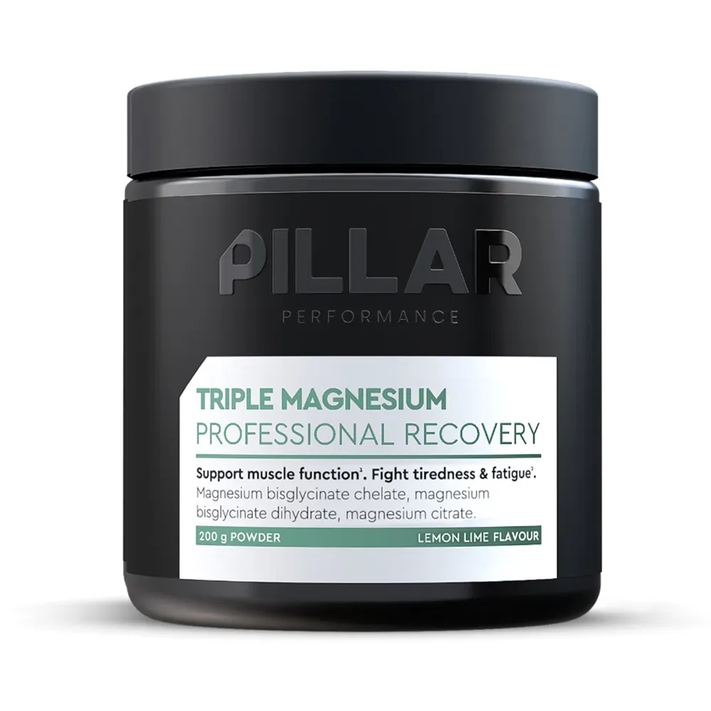 Recupero Triple Magnesium Professional 200gr Limone & Lime Black - PILLAR Performance - FashionsVida