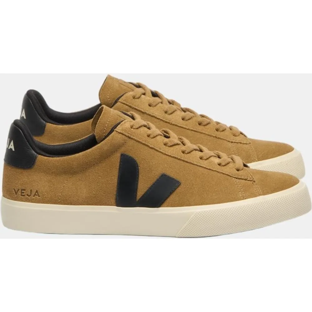 Zapatillas de hombre en piel modelo campo - Veja - FashionsVida