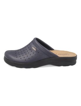 Ciabatte blu Made in Italy traforate con tomaia stretch antishock anatomiche 90820154RB 43