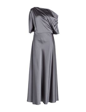 Vestido largo Mujer Gris S Mujer
