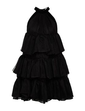 Minivestido Mujer Negro 38 Mujer