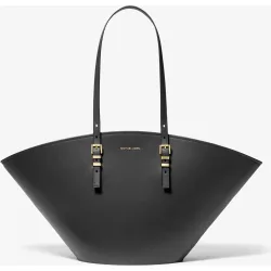 Bolso de hombro tote Isa de piel
