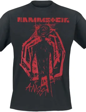 T-Shirt - Schwarzer Mann - S bis 5XL - für Männer - Größe 3XL - schwarz - Lizenziertes Merchandise! - Männer - male - Rammstein - FashionsVida