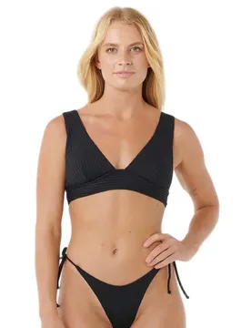 Haut De Bikini Premium Surf D-dd Deep V Black M