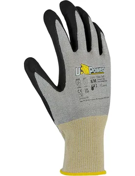 Gants De Travail Rumba 12 Paires Grey / Yellow / Black 9 - U-Power - FashionsVida