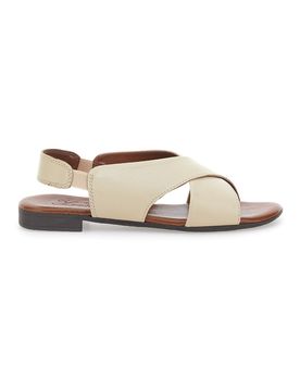 Sandali Flat Sand In Vera Pelle 225435 37