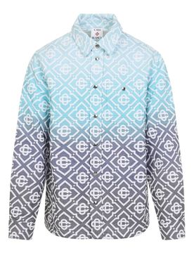 Men's Jacquard Loop Long Sleeve Shirt