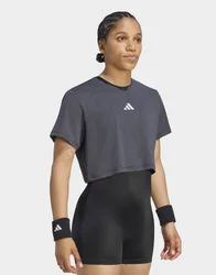 Womens T-shirt Da Tennis Climacool Corta In Pizzo Pro - Nero, nero nero Donna taglia M