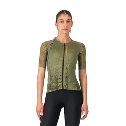 Maglia A Maniche Corte Unlimited Pro 2 Green / Brown / Orange