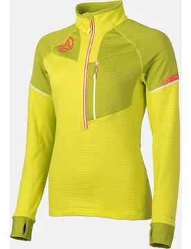 Camiseta de mujer Swift 1-2 Zip W - Ternua - FashionsVida
