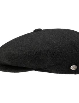 Galvin Uni Flat Cap by - grey - Size: XXL (62-63 cm) - Bailey 1922 - FashionsVida