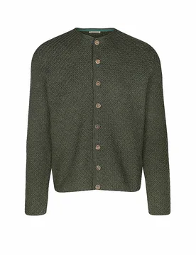 Cárdigan tradicional XAVER verde oscuro XXL - Gottseidank - FashionsVida
