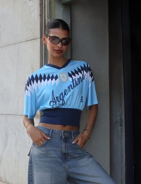 T-Shirt Ceinture Argentine Fifa World Cup™ M Bleu Clair