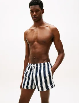 Bañador de caballero estampado con logo bordado - Tommy Hilfiger - FashionsVida