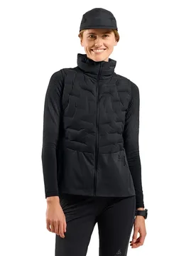 Zeroweight Insulator Vest Black-Black XS Women - Odlo - FashionsVida