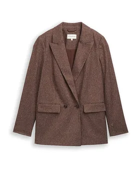 Blazer braun 34 damen - Tom tailor - FashionsVida